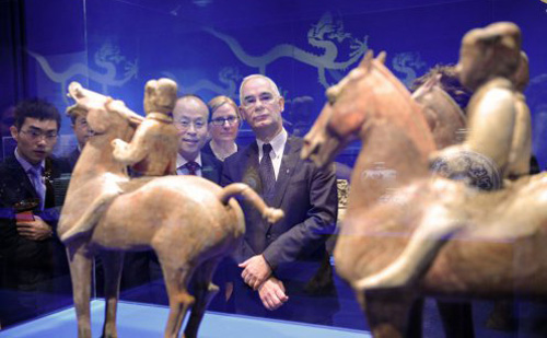 Az ősi Kína kincsei címmel nyílt kiállítás a budapesti Iparművészeti Múzeumban