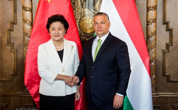 Orbán Viktor a kínai miniszterelnök-helyettessel tárgyalt
