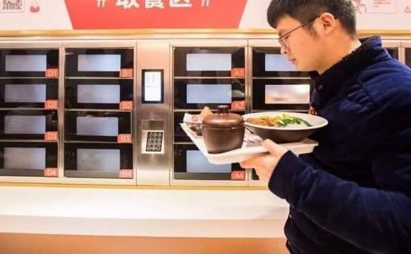 Személyzet nélküli étterem nyílt Kínában