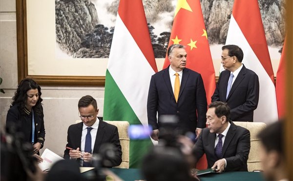 Orbán: a kínai törekvések egybeesnek a magyar érdekekkel
