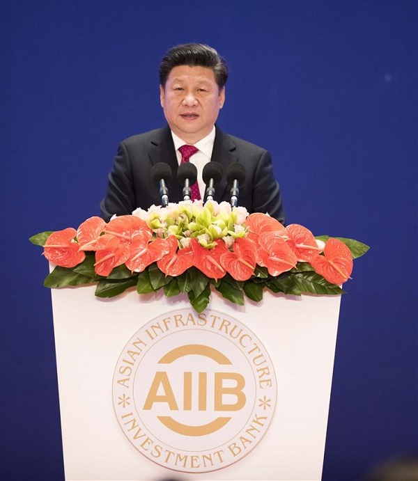 Xi Jinping, AIIB